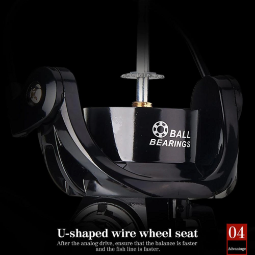 12BB Metal Spinning Fishing Reel 5.2:1 Freshwater Saltwater Left Right